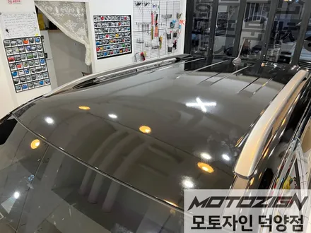 쌍용 코란도C [3M 2080 - Gloss Black] 블랙유광 투톤랩핑/루프스킨 / 고양 덕양구, 일산, 파주