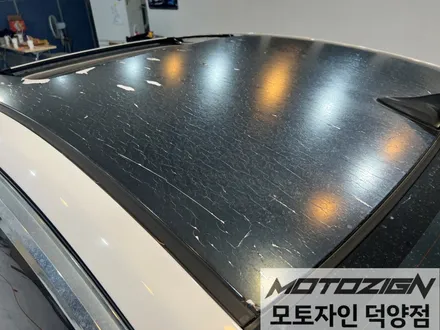 현대 아반떼md [3M 2080 - Gloss Black] 블랙유광 투톤랩핑/루프스킨 / 고양 덕양구, 일산, 파주