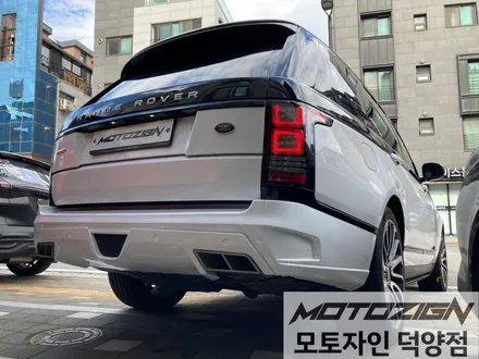 일산랩핑 레인지로버 보그 투톤랩핑 3M2080 블랙유광 / 에이버리 화이트유광 전체투톤랩핑 시공완료! / 고양 덕양구, 일산, 파주