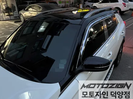 쌍용 코란도C [3M 2080 - Gloss Black] 블랙유광 투톤랩핑/루프스킨 / 고양 덕양구, 일산, 파주