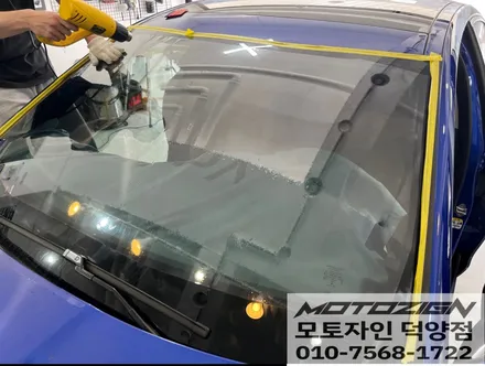 재규어XE 솔라가드 차콜썬팅/틴팅32% 전면 썬팅시공 / 고양 덕양구, 일산, 파주