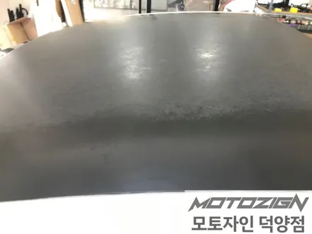 푸조 508 기존 루프스킨 제거 후 재시공 [3M 2080 - Gloss Black] 블랙유광 루프스킨 / 고양 덕양구, 일산, 파주