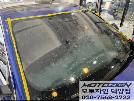 재규어XE 솔라가드 차콜썬팅/틴팅32% 전면 썬팅시공 / 고양 덕양구, 일산, 파주