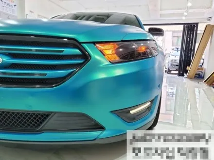 덕양구 포드 토러스 [Avery - Satin Cool Teal] 사틴 쿨 틸 전체랩핑 / 고양 덕양구, 일산, 파주