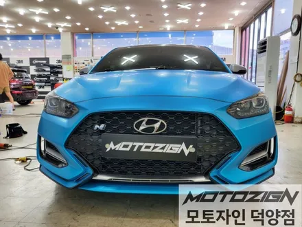 덕양구 현대 벨로스터N [3M 2080 - Satin Ocean Shimmer] 사틴 오션 쉬머 전체랩핑 / 고양 덕양구, 일산, 파주