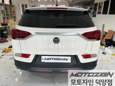 쌍용 코란도C [3M 2080 - Gloss Black] 블랙유광 투톤랩핑/루프스킨 / 고양 덕양구, 일산, 파주