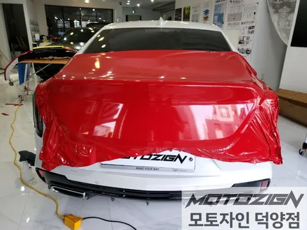 캐딜락 CT4 전체 래핑 덕양구랩핑 일산랩핑 파주랩핑 삼송랩핑 원흥랩핑 카스킨 랩핑전문점 모토자인 덕양점 !!! / 고양 덕양구, 일산, 파주