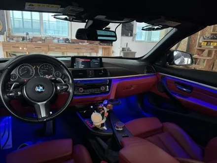 bmw f바디 4시리즈 컨버터블 비노출 무빙 엠비언트 시공 평택 / 평택 통복동