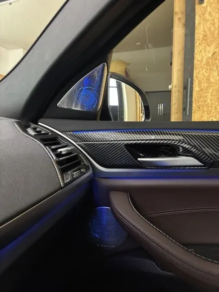 평택 bmw g02 x4 아이코닉글로우, 회오리 스피커 튜닝 전문점 / 평택 통복동