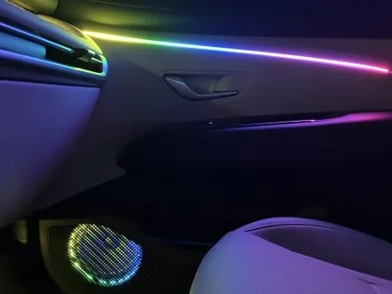 평택 투싼 nx4 엠비언트 라이트 시공 에이비클 순정연동 무빙 / 평택 통복동