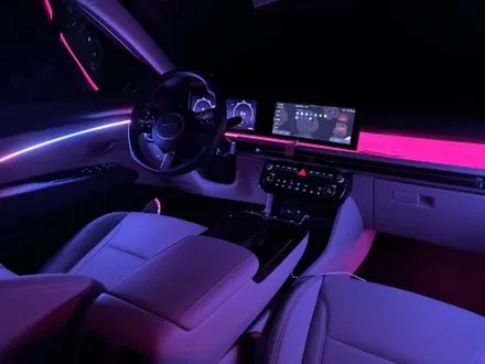 평택 투싼 nx4 엠비언트 라이트 시공 에이비클 순정연동 무빙 / 평택 통복동