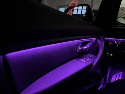 평택 bmw f30 3시리즈 비노출 무빙 엠비언트 시공 / 평택 통복동