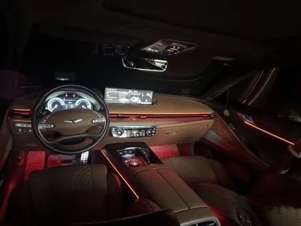 제네시스 g80 rg3 순정연동 엠비언트 시공은 전문점에서 해야합니다 / 평택 통복동