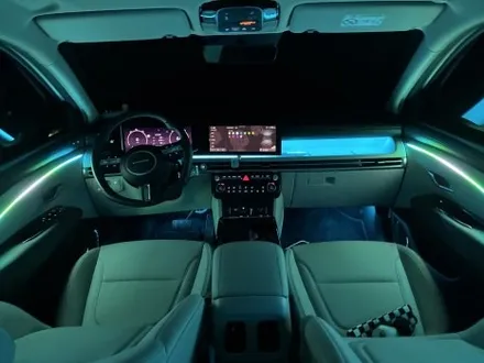평택 투싼 nx4 엠비언트 라이트 시공 에이비클 순정연동 무빙 / 평택 통복동