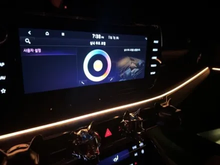 k5 dl3 실내튜닝 추천 순정연동 rgb 엠비언트 시공 / 평택 통복동