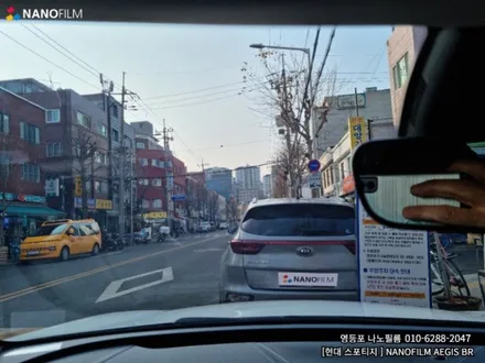 영등포 썬팅 영등포썬팅추천 현대 싼타페 나노필름 썬팅시공 / 서울 영등포구 양평동1가
