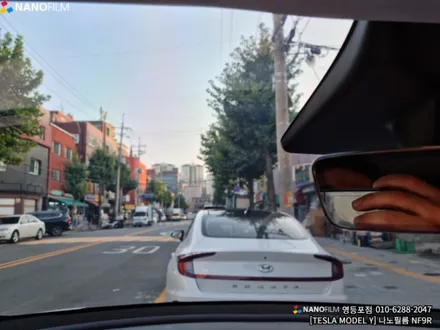 영등포썬팅 나노필름 영등포점 테슬라 모델Y 나노필름 NF9R 시공 / 서울 영등포구 양평동1가
