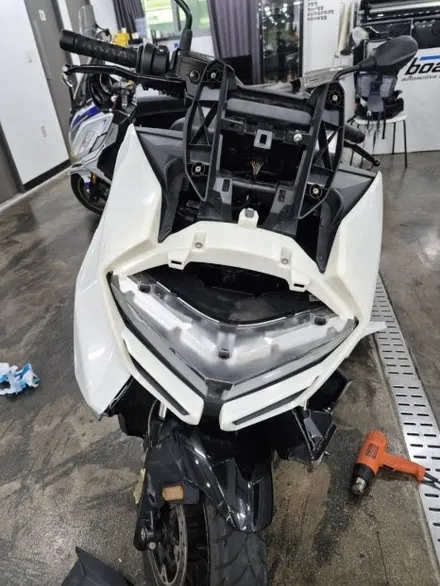 바이크 스쿠터 랩핑 데칼 BMW C400GT 시공 / 인천 청라동
