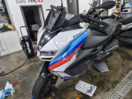 바이크 스쿠터 랩핑 데칼 BMW C400GT 시공 / 인천 청라동