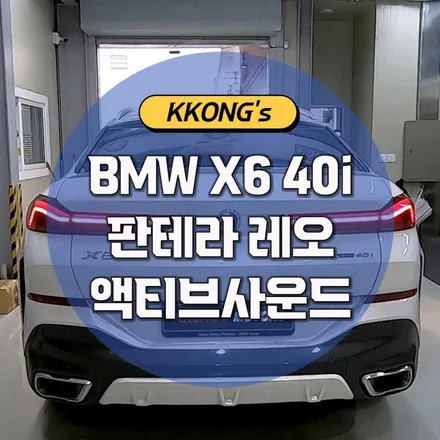[BMW X6 40i] 판테라 레오 액티브사운드 / 인천 동구