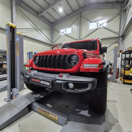 지프 글레디에이터 jeep tuning 듀얼머플러팁 + 엑티브사운드 저스트 설치 / 인천 동구