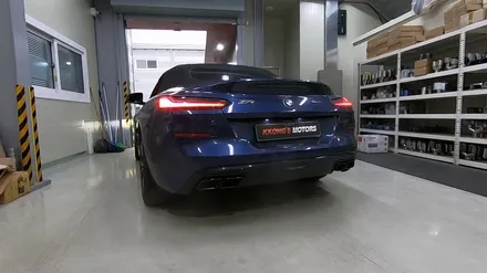 [BMW Z4 20i] 엔드커스텀배기 + 사각머플러팁 / 인천 동구