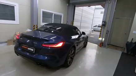 [BMW Z4 20i] 엔드커스텀배기 + 사각머플러팁 / 인천 동구