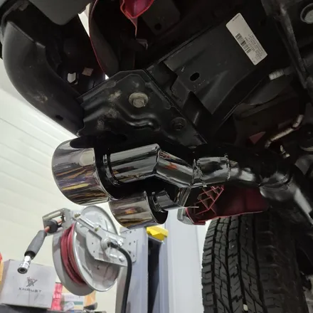 지프 글레디에이터 jeep tuning 듀얼머플러팁 + 엑티브사운드 저스트 설치 / 인천 동구