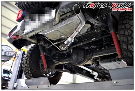 지프 랭글러 배기튜닝했지 뭐야! 지프 랭글러 중간엔드 배기튜닝! / 인천 동구