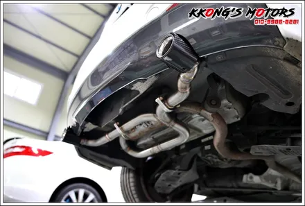 BMW220D 순정형 듀얼배기튜닝으로 제대로 된 익스테리어튜닝! / 인천 동구
