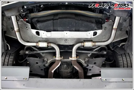 벤츠S63 AMG 커스텀 엔드 듀얼배기로 호랑이 품은 배기음 튜닝! / 인천 동구