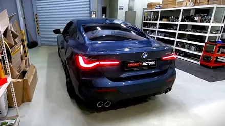 [BMW 420i] 커스텀배기(가변시스템)+머플러팁 / 인천 동구