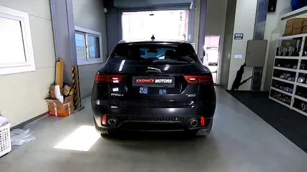 [재규어 E-PACE] 커스텀배기작업 / 인천 동구