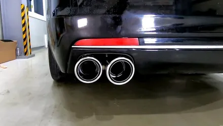[캐딜락 CT6] 가변풀배기 + 머플러팁 / 인천 동구