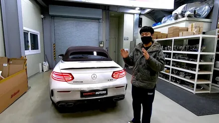 [벤츠 C63 AMG] 커스텀풀배기 작업 / 인천 동구