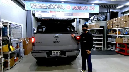 [포드 F-150 V8] 커스텀풀배기 + 머플러팁 / 인천 동구