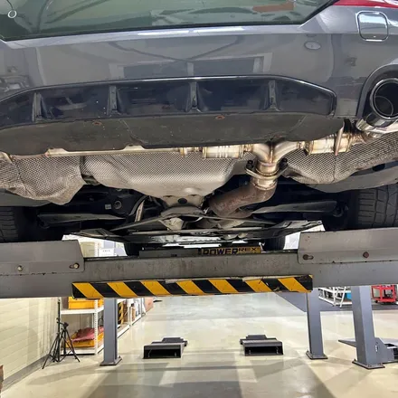 BMW 420i 커스텀 엔드 배기, 블랙 듀얼 머플러팁 튜닝 / 인천 동구