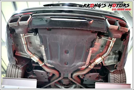 무게감 제대로 느껴지는 배기음을 즐기자, 벤츠 S63 AMG 풀커스텀 배기튜닝 / 인천 동구