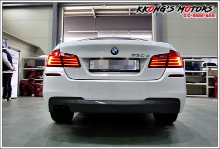 BMW F10 520D에서 느끼는 GT배기음, 소리박 액티브사운드튜닝 / 인천 동구