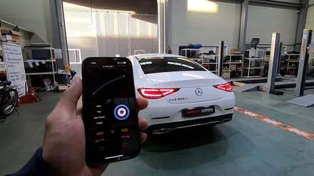 벤츠 CLS300D 저스트 액티브사운드 장착!! / 인천 동구