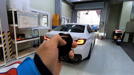 [BMW 530i] 엔드머플러+가변배기셋팅 / 인천 동구