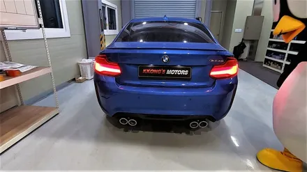 [BMW 220d] 순정형 듀얼배기 + 배기팁 / 인천 동구
