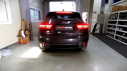 [재규어 E-PACE] 커스텀배기작업 / 인천 동구