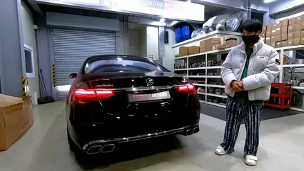 [벤츠 S63 AMG E퍼포먼스] 가변 풀배기작업 / 인천 동구
