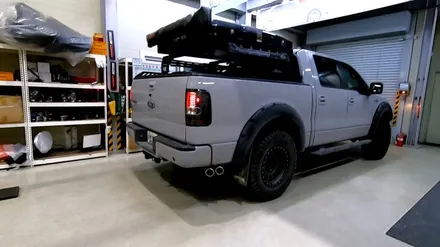 [포드 F-150 V8] 커스텀풀배기 + 머플러팁 / 인천 동구
