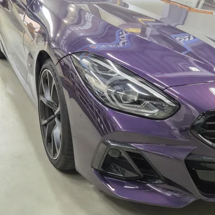 BMW Z4 20i 배기 튜닝, 중간부터 엔드까지 풀커스텀 짜고 40i 사각 팁에 대박 팝콘 사운드 연출하기 / 인천 동구