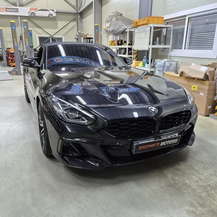 BMW Z4 20i 묵직한 중저음 배기음 세팅! 꽁스 커스텀 엔드 배기 & 카본팁 완성 / 인천 동구