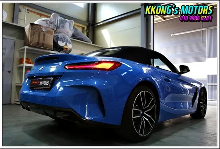 레어카 배기튜닝 전문 꽁스! BMW Z4 20i 맞춤 커스텀 엔드 배기튜닝! / 인천 동구