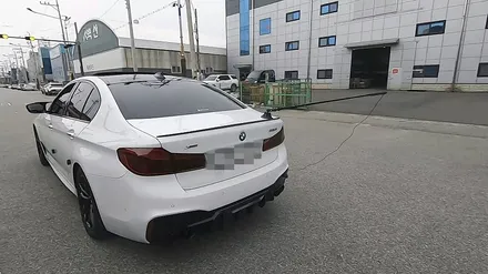 BMW 530i 엔드배기작업 이거하나로 배기종결!! / 인천 동구