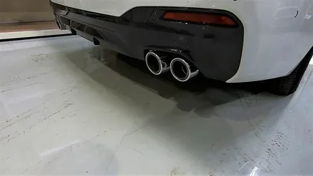 [BMW 530i] 엔드머플러+가변배기셋팅 / 인천 동구